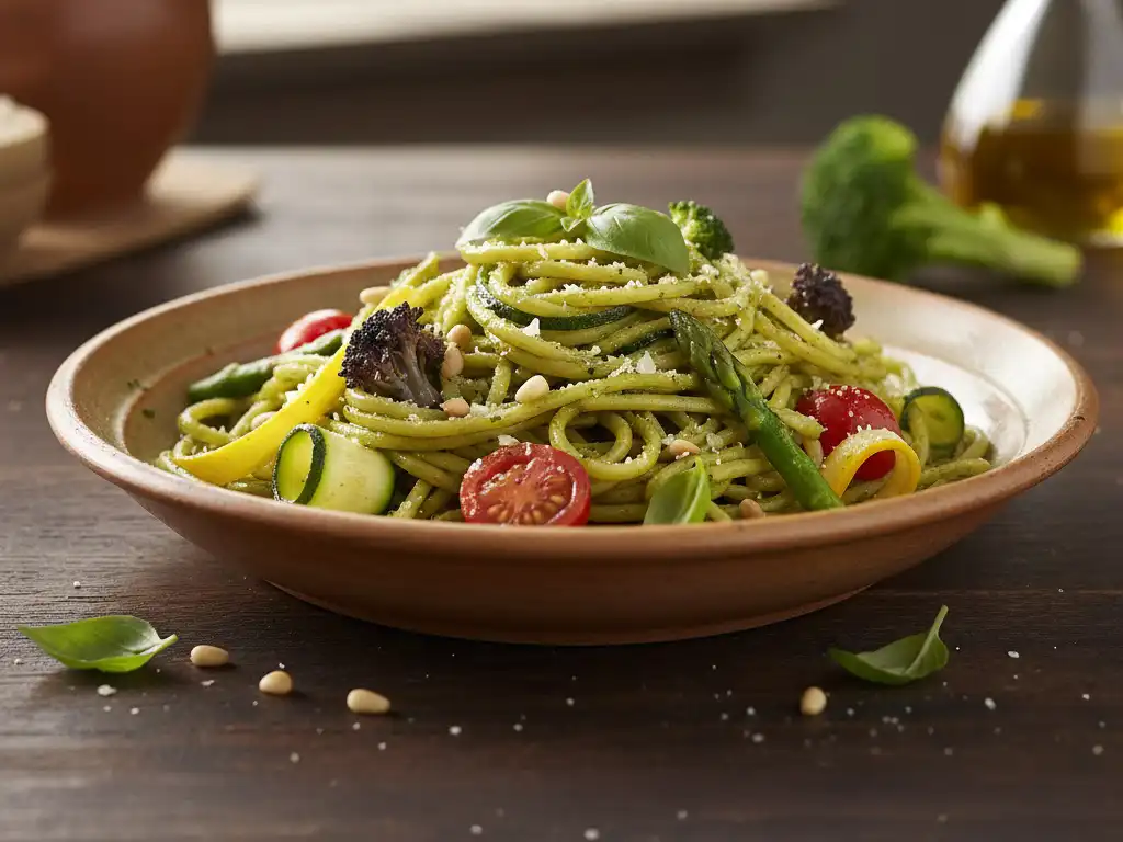 季節野菜のジェノベーゼ